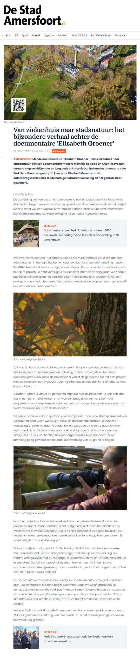 De Stad Amersfoort – Crowdfunding